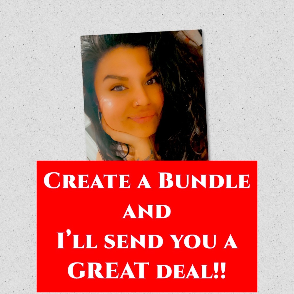 Create a Bundle and I’ll send you an awesome deal!